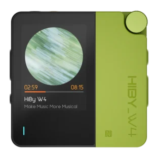 HiBy W4 - Portable Bluetooth Headphone Amplifier With Magsafe plate